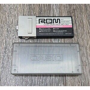 Casio ROM Pack Pop Superstars  RO 265 - Untested